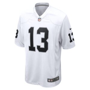 Men's Las Vegas Raiders Hunter Renfrow Nike White Game Player Jersey