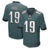 Men's Philadelphia Eagles Ian Book Nike Midnight Green Game Player Jersey