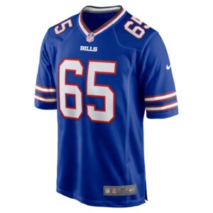 Men's Buffalo Bills Ike Boettger Nike Royal Game Player Jersey