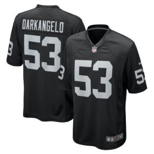 Isaac Darkangelo Las Vegas Raiders Nike Team Game Jersey - Black