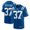 Isaac Taylor-Stuart Indianapolis Colts Nike Team Game Jersey - Royal