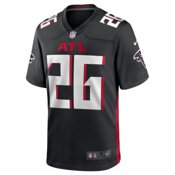 Men's Atlanta Falcons Isaiah Oliver Nike Black Game Jersey