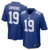 Isaiah Simmons New York Giants Nike Team Game Jersey - Royal