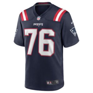 Men's New England Patriots Isaiah Wynn Nike Navy Game Jersey