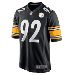 Men's Pittsburgh Steelers Isaiahh Loudermilk Nike Black Game Jersey