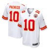 Men's Kansas City Chiefs Isiah Pacheco Nike White Away Game Player Jersey