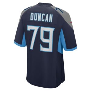 Jaelyn Duncan Tennessee Titans Nike Team Game Jersey - Navy