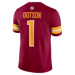 Men's Washington Commanders Jahan Dotson Nike Burgundy Vapor Untouchable Limited Jersey