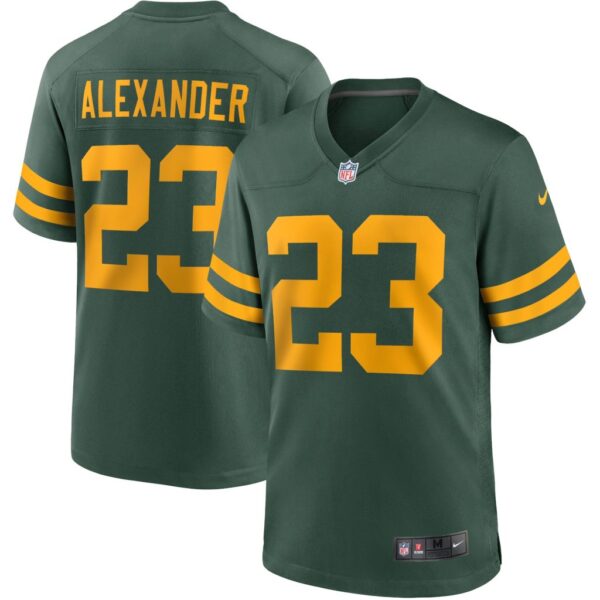 Men's Nike Jaire Alexander Green Green Bay Packers Alternate Game Player Jersey