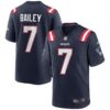 Men's New England Patriots Jake Bailey Nike Navy Game Jersey