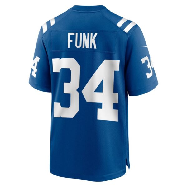 Jake Funk Indianapolis Colts Nike Team Game Jersey - Royal