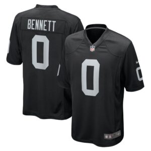 Jakorian Bennett Las Vegas Raiders Nike Team Game Jersey - Black