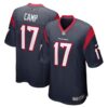 Men's Houston Texans Jalen Camp Nike Navy Game Player Jersey