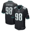 Jalen Carter Philadelphia Eagles Nike Alternate Team Game Jersey - Black