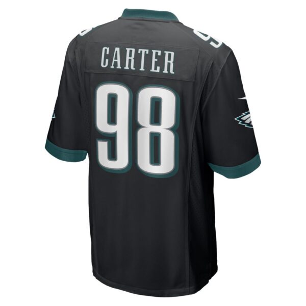 Jalen Carter Philadelphia Eagles Nike Alternate Team Game Jersey - Black