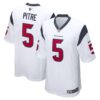 Men's Houston Texans Jalen Pitre Nike White Game Player Jersey