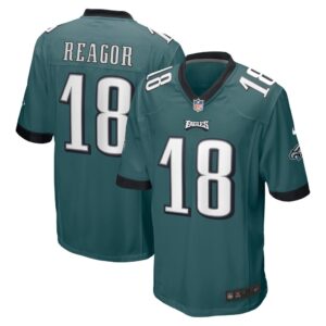 Men's Nike Jalen Reagor Midnight Green Philadelphia Eagles Game Jersey