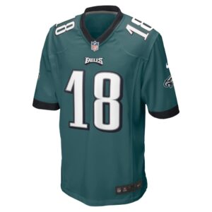 Men's Nike Jalen Reagor Midnight Green Philadelphia Eagles Game Jersey