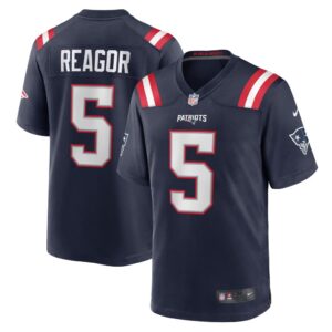 Jalen Reagor New England Patriots Nike Team Game Jersey - Navy