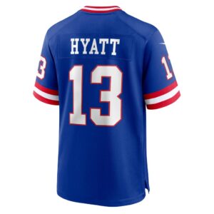 Jalin Hyatt New York Giants Nike Team Game Jersey - Royal