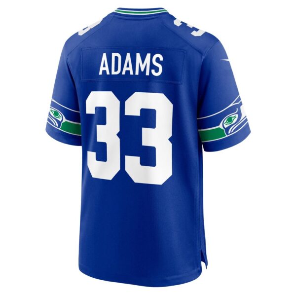 Jamal Adams Seattle Seahawks Nike Throwback Player Game Jersey - Royal