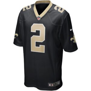 Men's New Orleans Saints Jameis Winston Nike Black Game Jersey