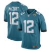 Men's Jacksonville Jaguars James McCourt Nike Teal Game Player Jersey