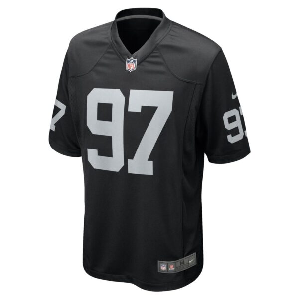 Janarius Robinson Las Vegas Raiders Nike Team Game Jersey - Black