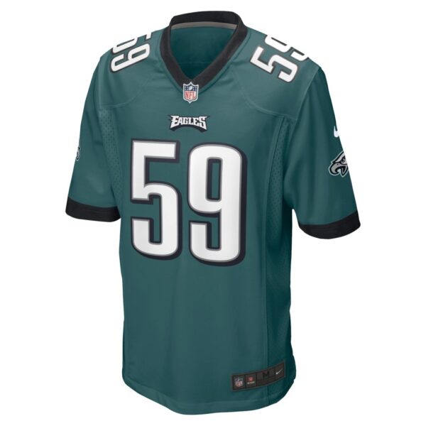 Men's Philadelphia Eagles Janarius Robinson Nike Midnight Green Home Game Player Jersey