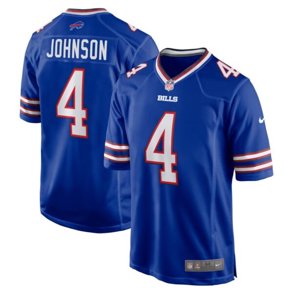 Men's Buffalo Bills Jaquan Johnson Nike Royal Game Jersey