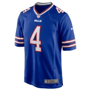 Men's Buffalo Bills Jaquan Johnson Nike Royal Game Jersey