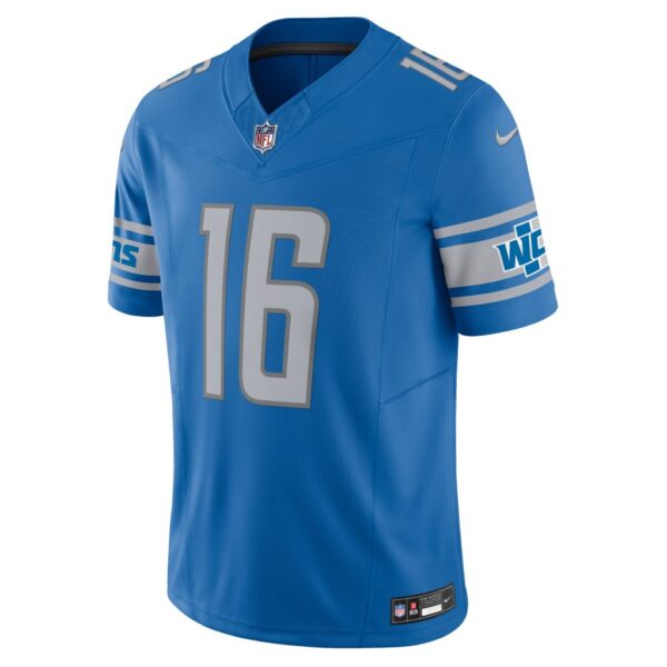 Men's Detroit Lions Jared Goff Nike Blue Vapor F.U.S.E. Limited Jersey