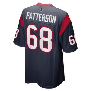 Men's Houston Texans Jarrett Patterson Nike Navy Team Game Jersey