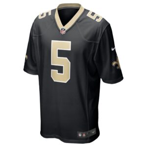 Men's New Orleans Saints Jarvis Landry Nike Black Player Game Jersey