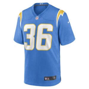 Men's Los Angeles Chargers Ja'Sir Taylor Nike Powder Blue Game Player Jersey