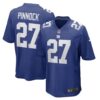 Men's New York Giants Jason Pinnock Nike Royal Game Player Jersey