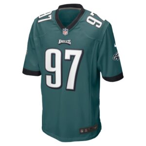 Men's Philadelphia Eagles Javon Hargrave Nike Midnight Green Player Jersey