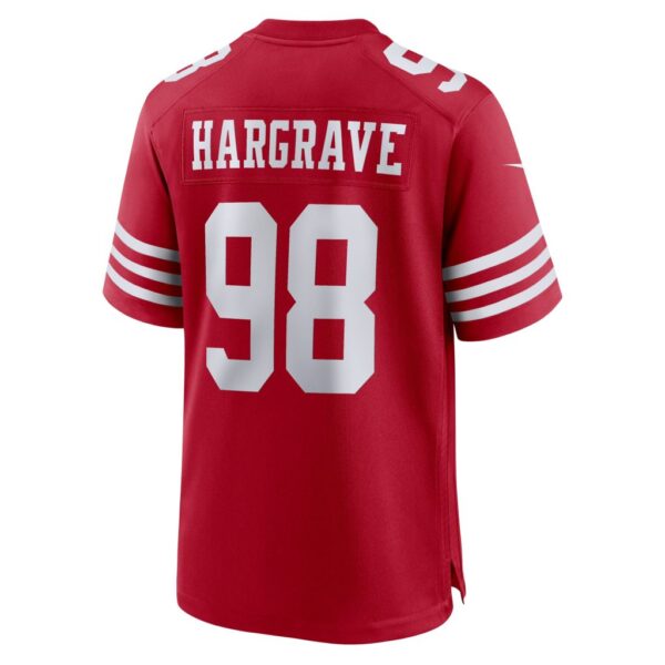 Javon Hargrave San Francisco 49ers Nike Game Player Jersey - Scarlet