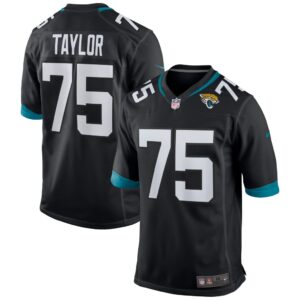 Men's Jacksonville Jaguars Jawaan Taylor Nike Black Game Jersey