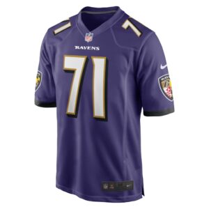 Men's Baltimore Ravens Ja'Wuan James Nike Purple Player Game Jersey