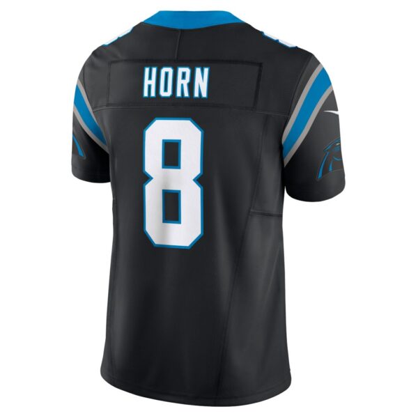 Men's Carolina Panthers Jaycee Horn Nike Black Vapor F.U.S.E. Limited Jersey