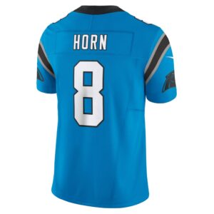 Men's Carolina Panthers Jaycee Horn Nike Blue Vapor F.U.S.E. Limited Jersey