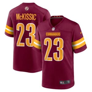 Men's Washington Commanders J.D. McKissic Nike Burgundy Game Jersey