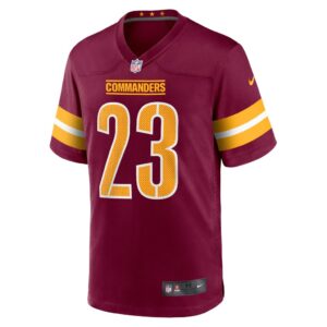 Men's Washington Commanders J.D. McKissic Nike Burgundy Game Jersey