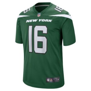 Men's New York Jets Jeff Smith Nike Gotham Green Game Jersey