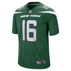 Men's New York Jets Jeff Smith Nike Gotham Green Player Game Jersey