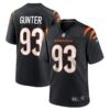 Men's Cincinnati Bengals Jeffrey Gunter Nike Black Game Player Jersey