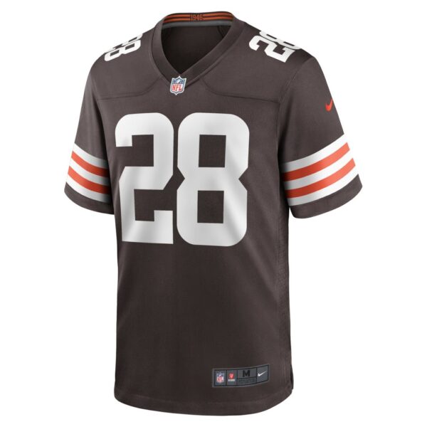 Men's Cleveland Browns Jeremiah Owusu-Koramoah Nike Brown Game Jersey