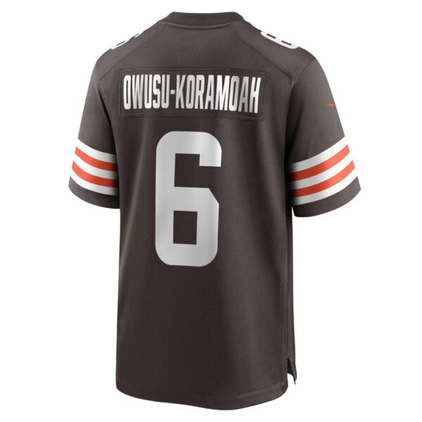 Jeremiah Owusu-Koramoah Cleveland Browns Nike Team Game Jersey - Brown