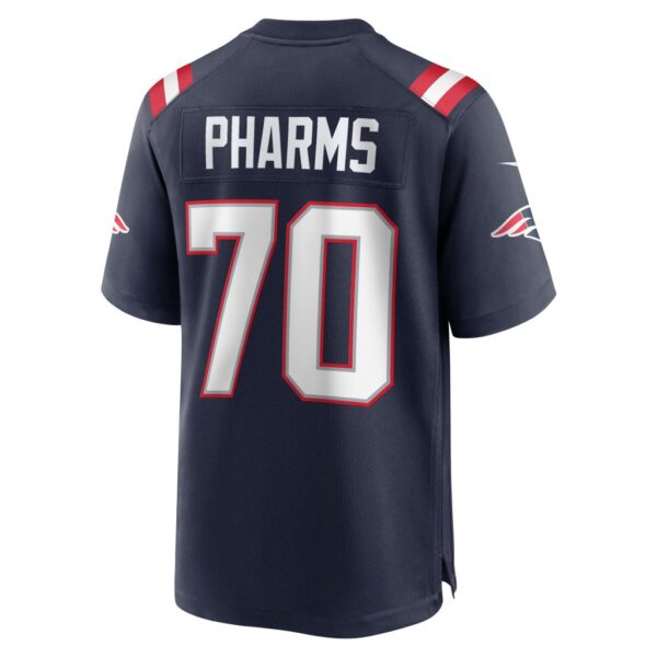 Jeremiah Pharms Jr. New England Patriots Nike Team Game Jersey - Navy